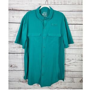 Silver Bait Vented mens fishing shirt size XLT